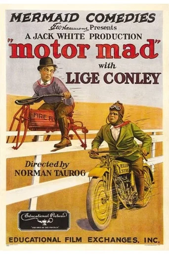 Movie poster for Motor Mad (1924)