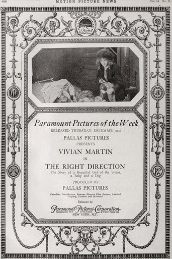Movie poster for The Right Direction (1916)