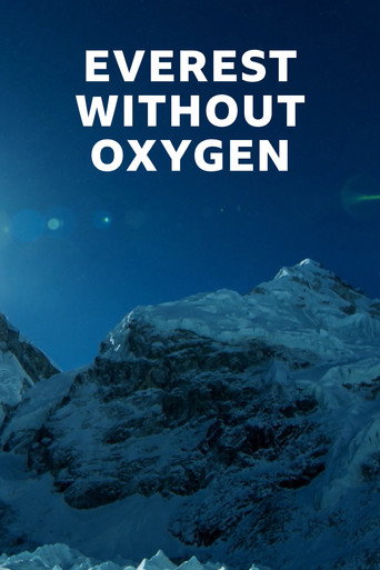 Movie poster for Everest without oxygen (2021)