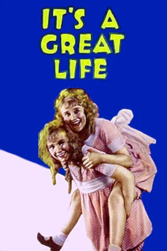 Movie poster for It's a Great Life (1929)