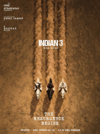 Movie poster for Indian 3: War Mode