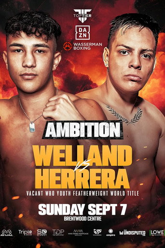 Movie poster for Tom Welland vs. Kevin Herrera (2025)
