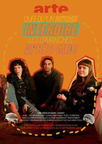 Quelqu’un devrait interdire les dimanches après-midi poster