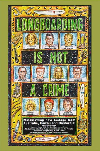 Movie poster for Longboarding is not a Crime