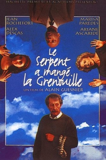 Movie poster for Le serpent a mangé la grenouille (1998)