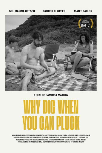 Movie poster for Why Dig When You Can Pluck (2024)