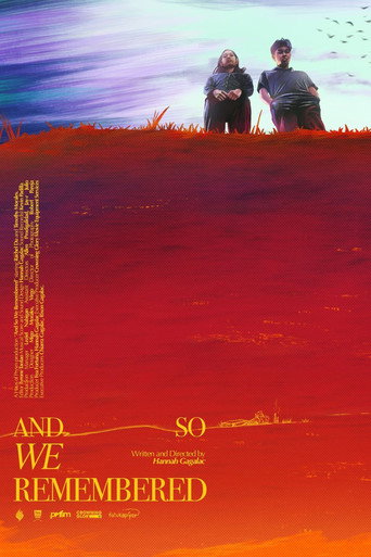 Movie poster for and so we remembered (2025)