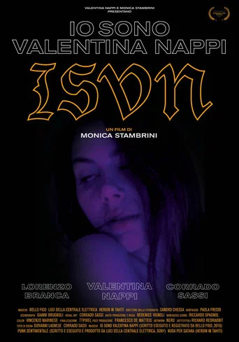 Movie poster for Io sono Valentina Nappi (2018)