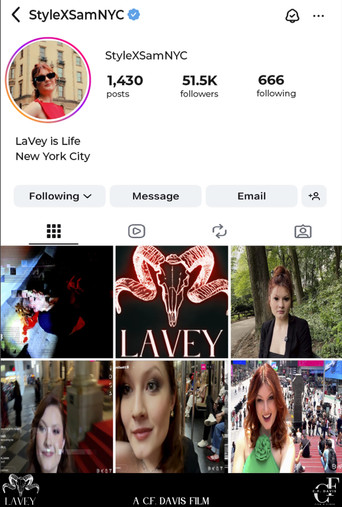 Movie poster for LaVey (2026)