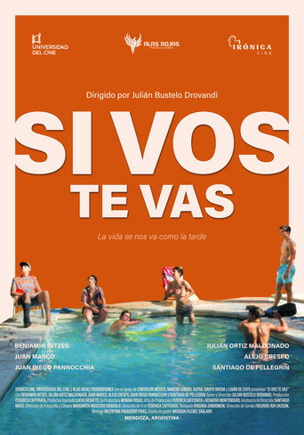 Movie poster for Si Vos Te Vas (2023)