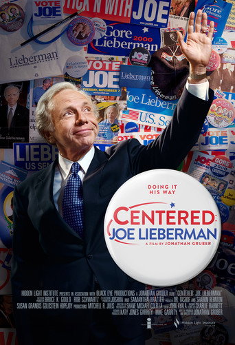 Movie poster for Centered: Joe Lieberman (2025)