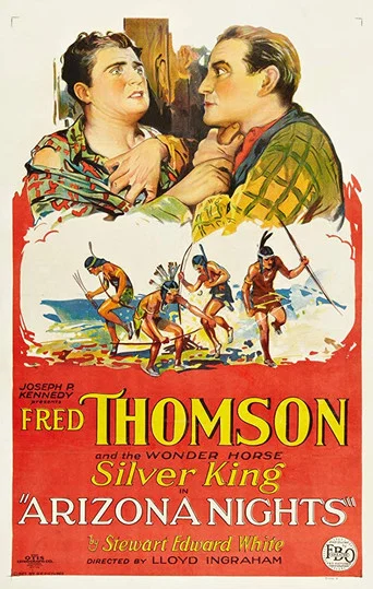 Movie poster for Arizona Nights (1927)