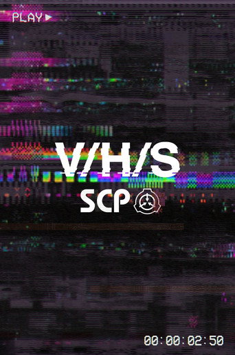Movie poster for V/H/S: SCP