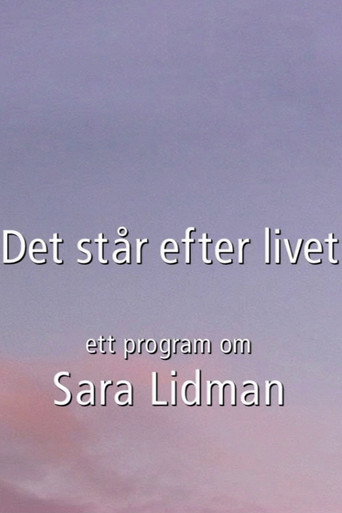 Movie poster for Det står efter livet (2000)