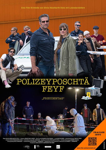 Movie poster for Polizeyposchtä Feyf (2025)