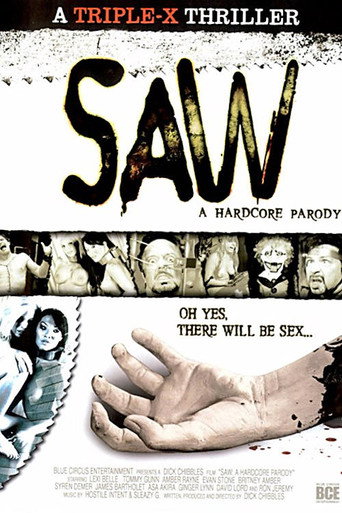 Movie poster for Saw: A Hardcore Parody (2010)