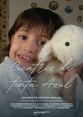 Movie poster for Cicatriz de Tinta Azul