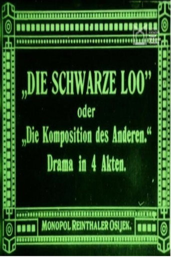 Movie poster for Die schwarze Loo (1917)