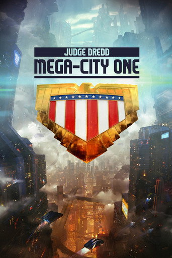 Series poster for Judge Dredd: Mega-City One