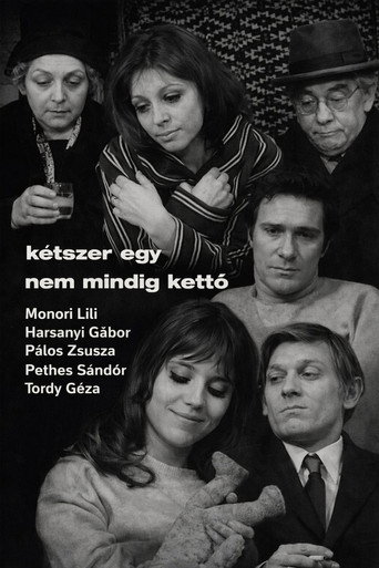 Movie poster for Kétszer egy nem mindig kettö (1970)
