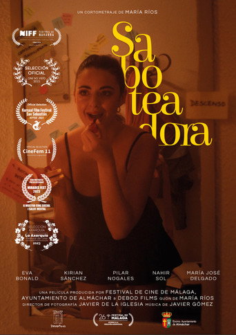 Movie poster for Saboteadora (2023)
