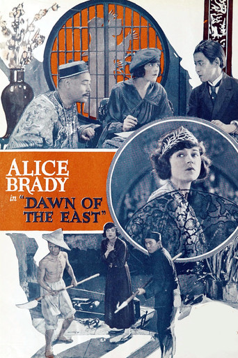 Movie poster for Dawn of the East (1921)