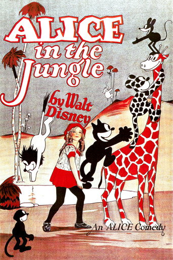 Movie poster for Alice in the Jungle (1925)