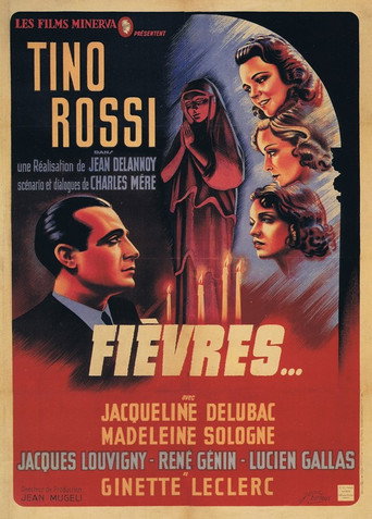 Movie poster for Fièvres (1942)