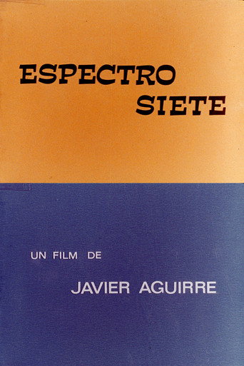 Movie poster for Espectro Siete (1970)