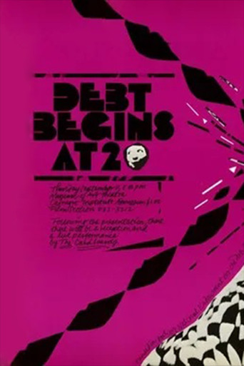 Movie poster for Debt Begins at 20 (1980)