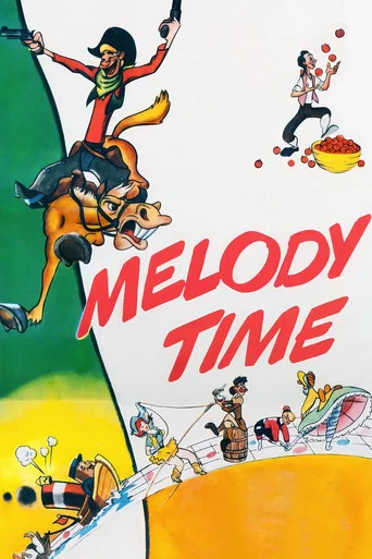 Movie poster for Melody Time (1948)