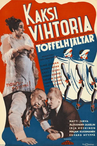 Movie poster for Kaksi Vihtoria (1939)
