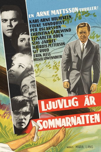 Ljuvlig är sommarnatten poster