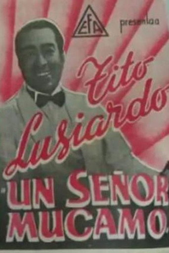 Movie poster for Un señor mucamo (1940)