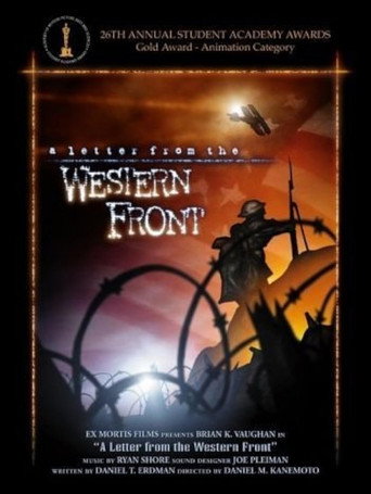 Movie poster for A Letter from the Western Front (1999)