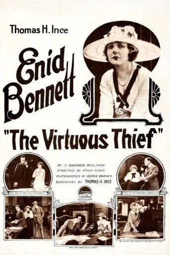 Movie poster for The Virtuous Thief (1919)