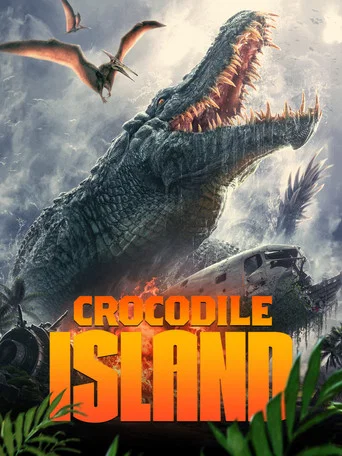 Movie poster for Crocodile Island (2020)
