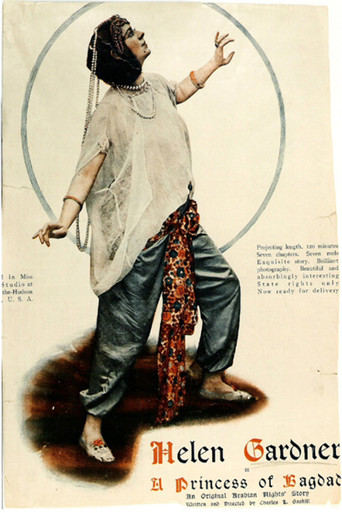 Movie poster for A Princess of Bagdad (1913)