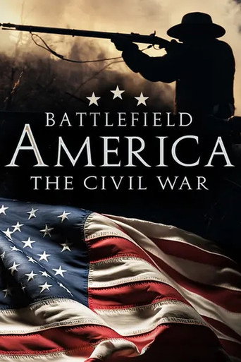 Series poster for Battlefield America: The Civil War (2024)