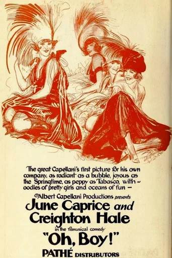 Movie poster for Oh Boy! (1919)