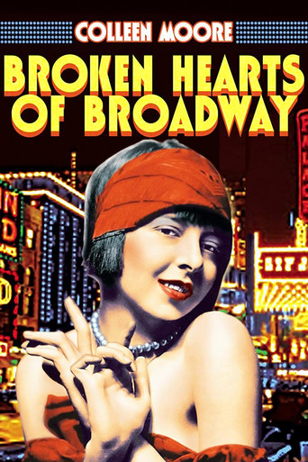 Movie poster for Broken Hearts of Broadway (1923)