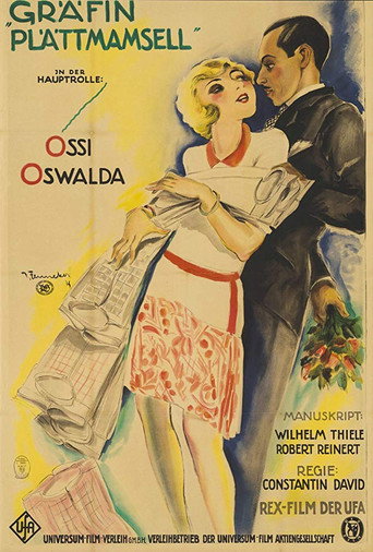 Movie poster for Gräfin Plättmamsell (1926)