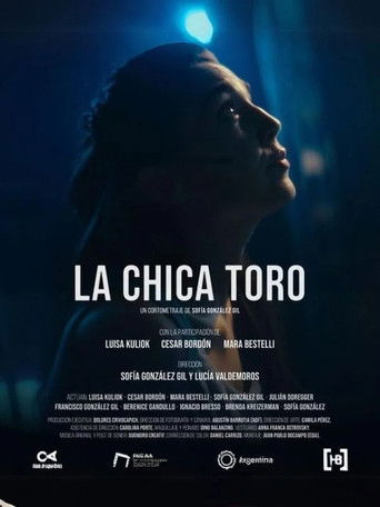 La chica toro poster