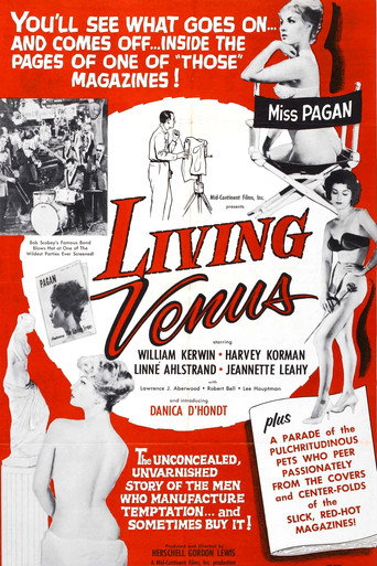 Movie poster for Living Venus (1961)