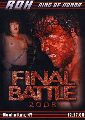 Movie poster for ROH: Final Battle 2008 (2008)