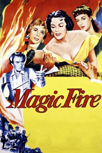 Movie poster for Magic Fire (1955)