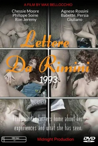 Movie poster for Lettere da Rimini (1993)