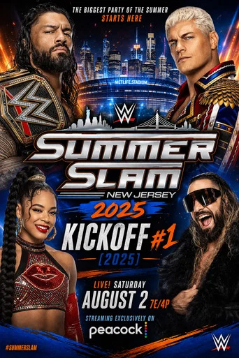 Movie poster for WWE SummerSlam 2025 Kickoff #1 (2025)