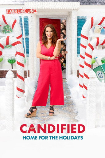 Series poster for Candified: Home For The Holidays (2021)