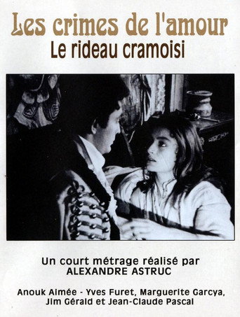 Les Crimes de l'amour poster